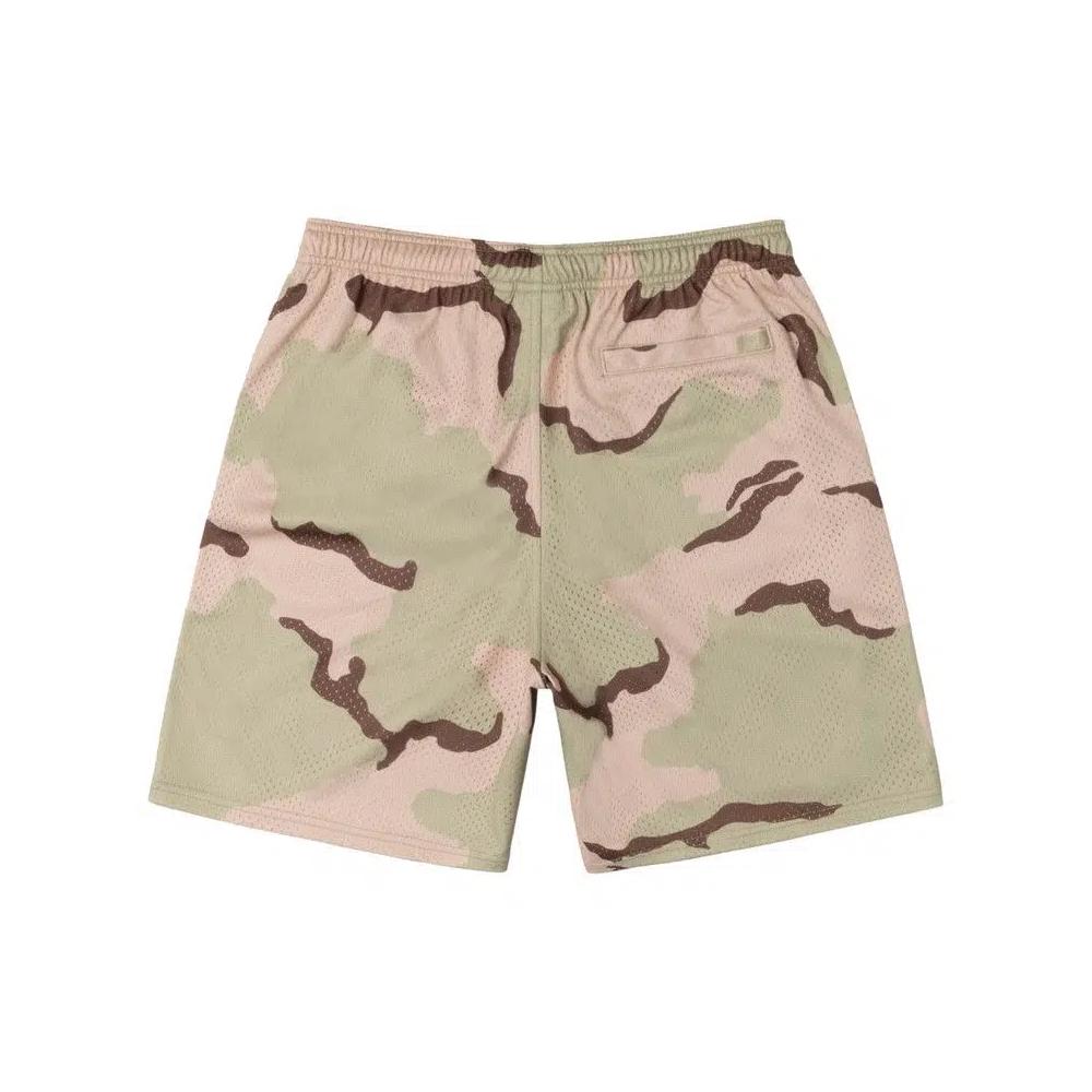 Шорты Stussy Basic Mesh Шорты 'Песочный камуфляж' 2