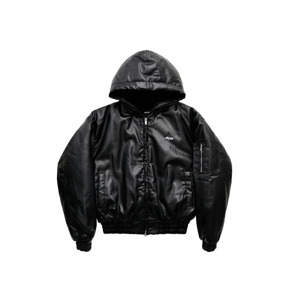 Hoiy oversized hooded bomber jacket 1