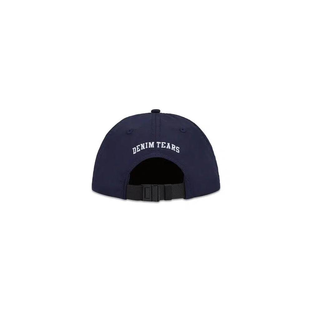 Кепки Denim Tears Zip Code Hat «Тёмно-синяя» 2