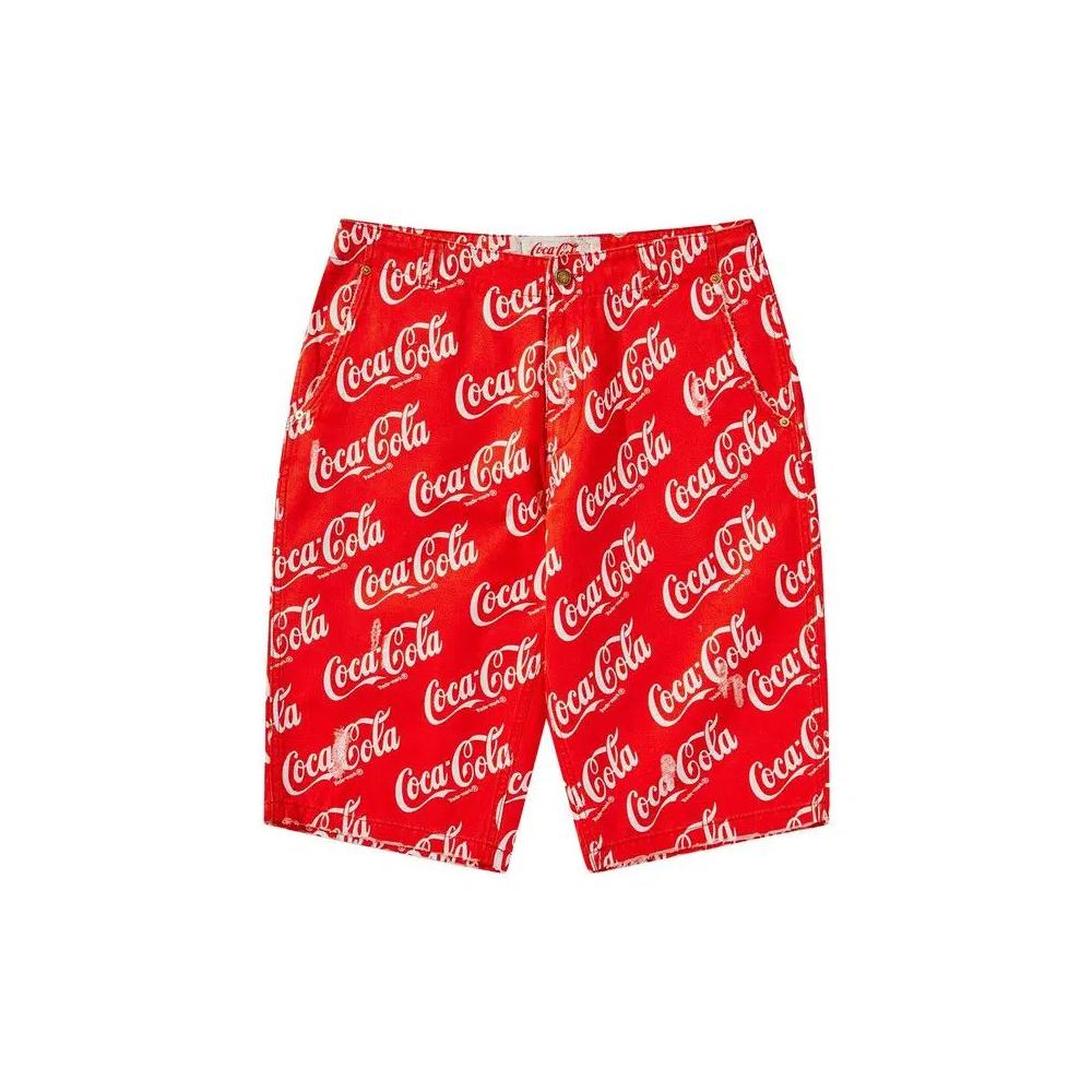 Шорты ERL Printed Canvas Shorts 'Coca Cola' 1