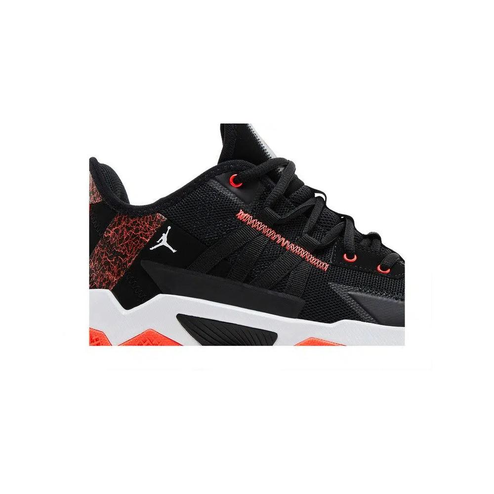 Кроссовки Air Jordan One Take 2 'Black Bright Crimson' 2