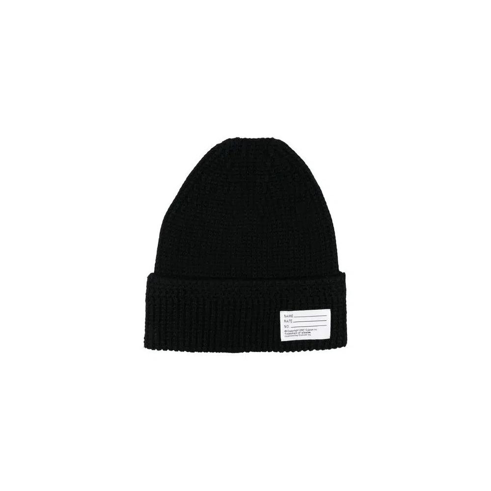 Бини Visvim Cotton Knit Beanie 'Black' 1