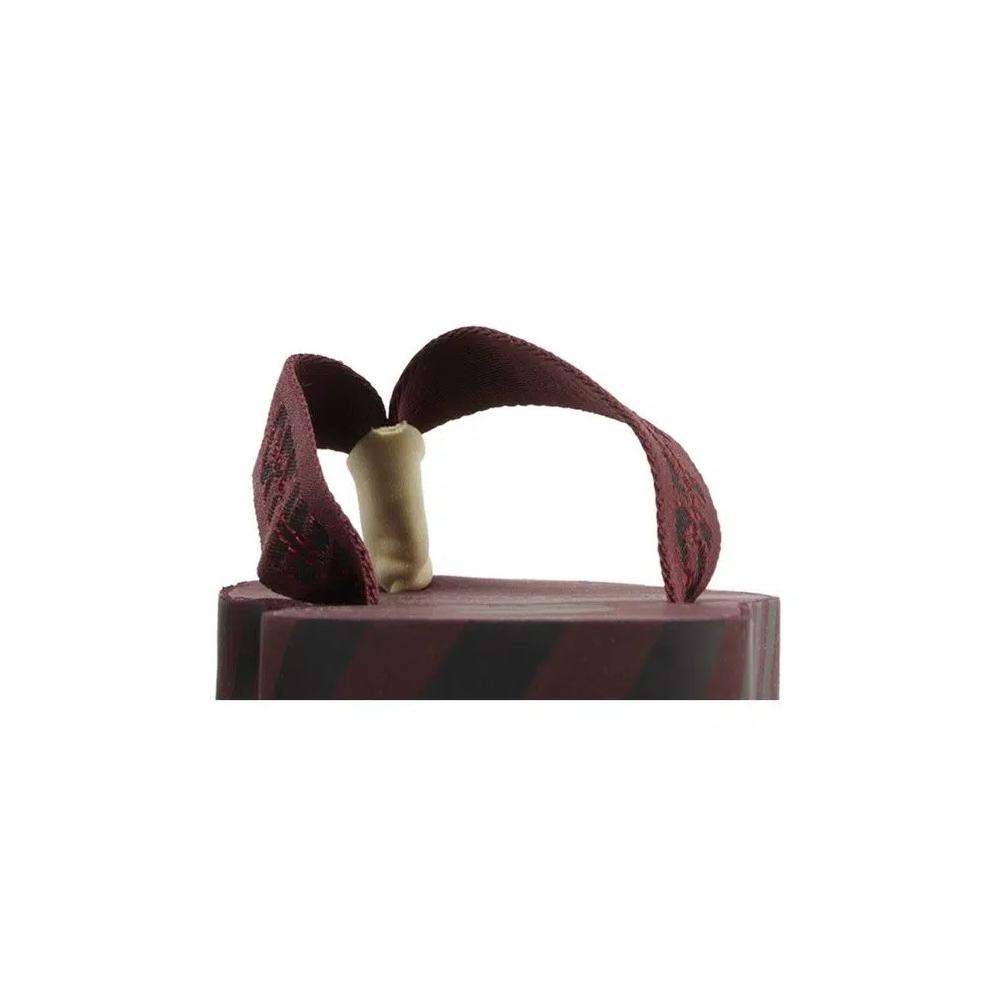 Слайды Off-White Flip Flops 'Graphic Print - Burgundy' 7