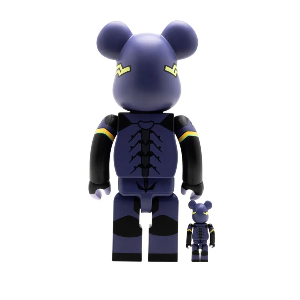 "набор коллекционных фигурок Evangelion Unit 13 ""New Paint Version"" BE@RBRICK 100% and 400%" 2