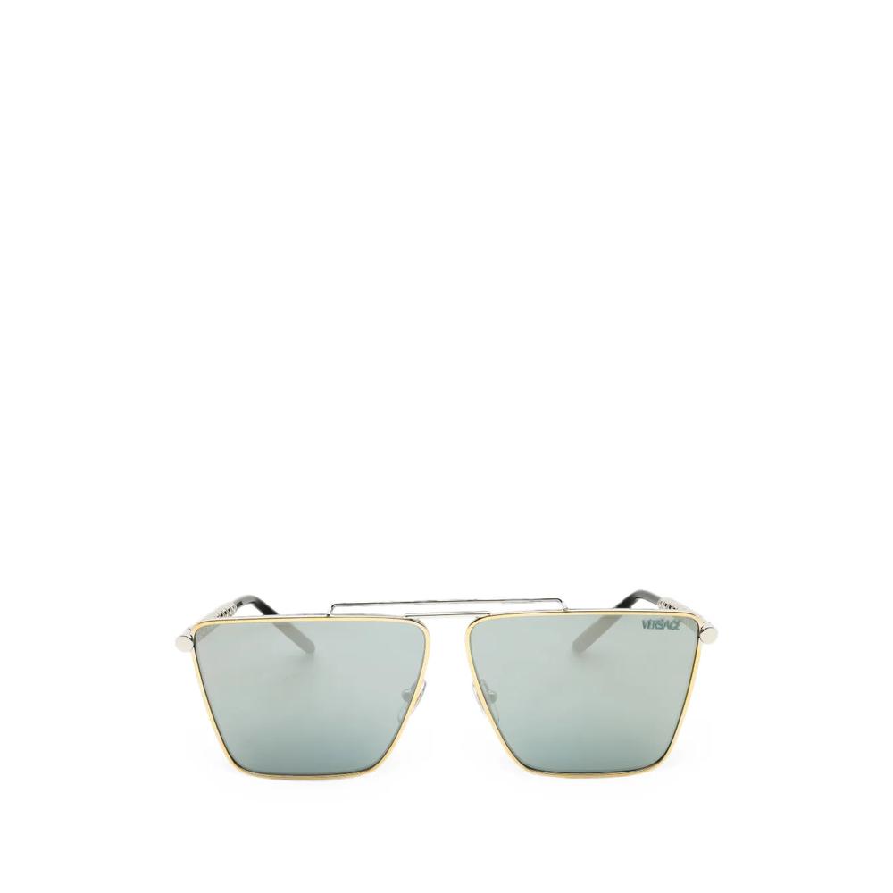 Greca geometric-frame sunglasses 1