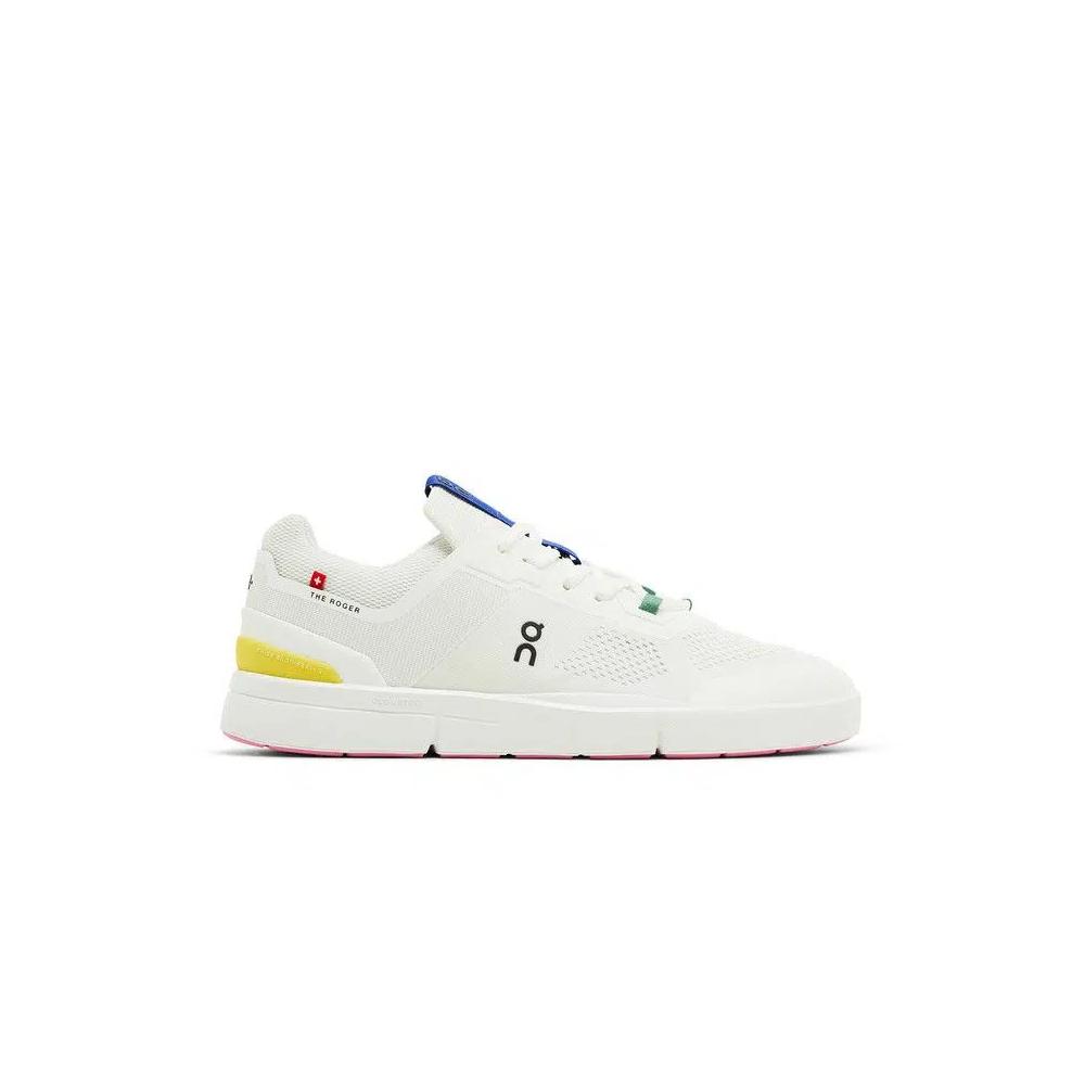 Теннисные кроссовки ON The Roger Spin 'Undyed White Yellow' 1