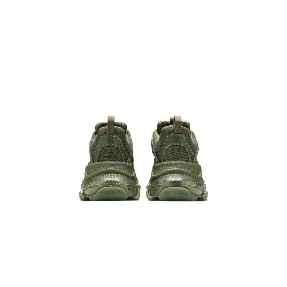Кроссовки Balenciaga Triple S Sneaker 'Clear Sole - Green' 6