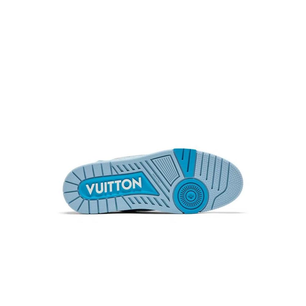 Кроссовки Tyler, the Creator x Louis Vuitton Trainer 'Blue' 4