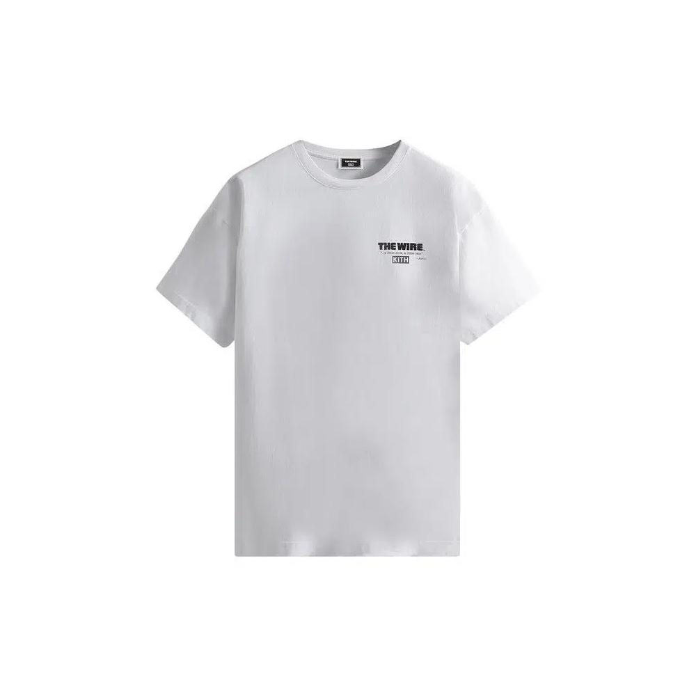 Футболки Kith For The Wire Avon Vintage Tee 'White' 1