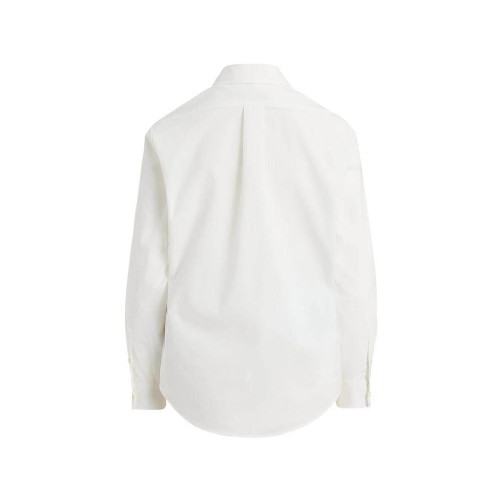 logo-embroidered long-sleeve shirt 2