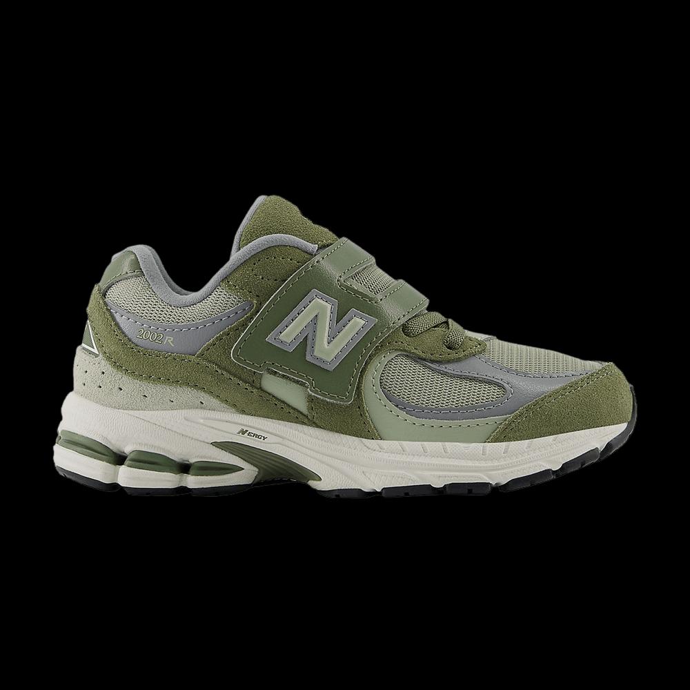 Кроссовки New Balance 2002R Hook & Loop Little Kid Wide 'Dark Olivine' 1