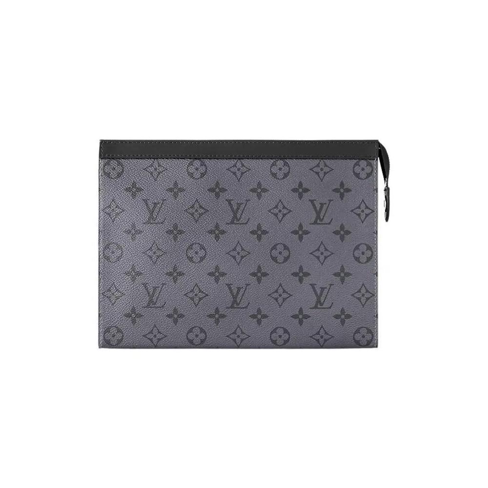 Сумки Louis Vuitton Pochette Voyage MM 'Monogram Eclipse Reverse Canvas' 1