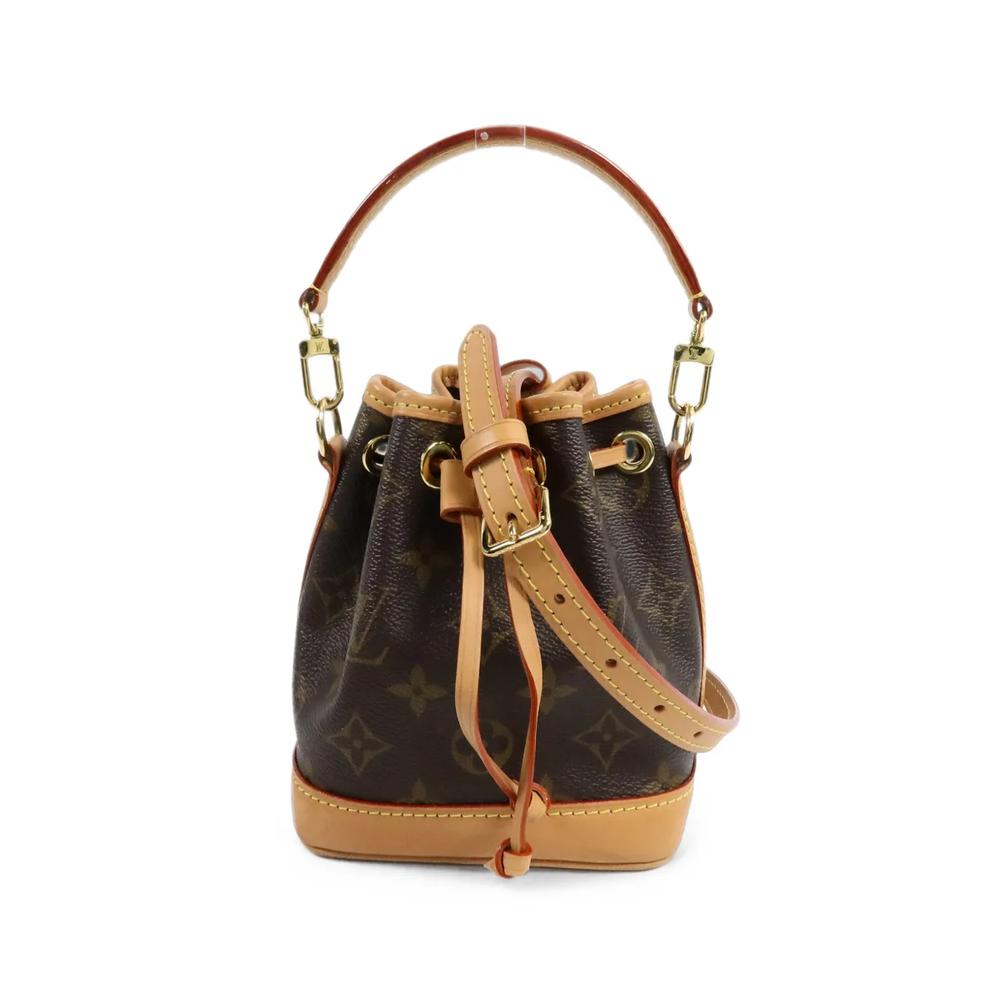 Nano Noe Monogram bucket mini bag 1
