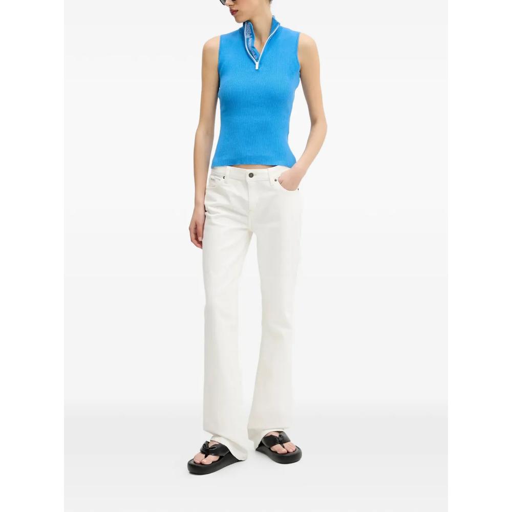 Топ Jeans в рубчик 2