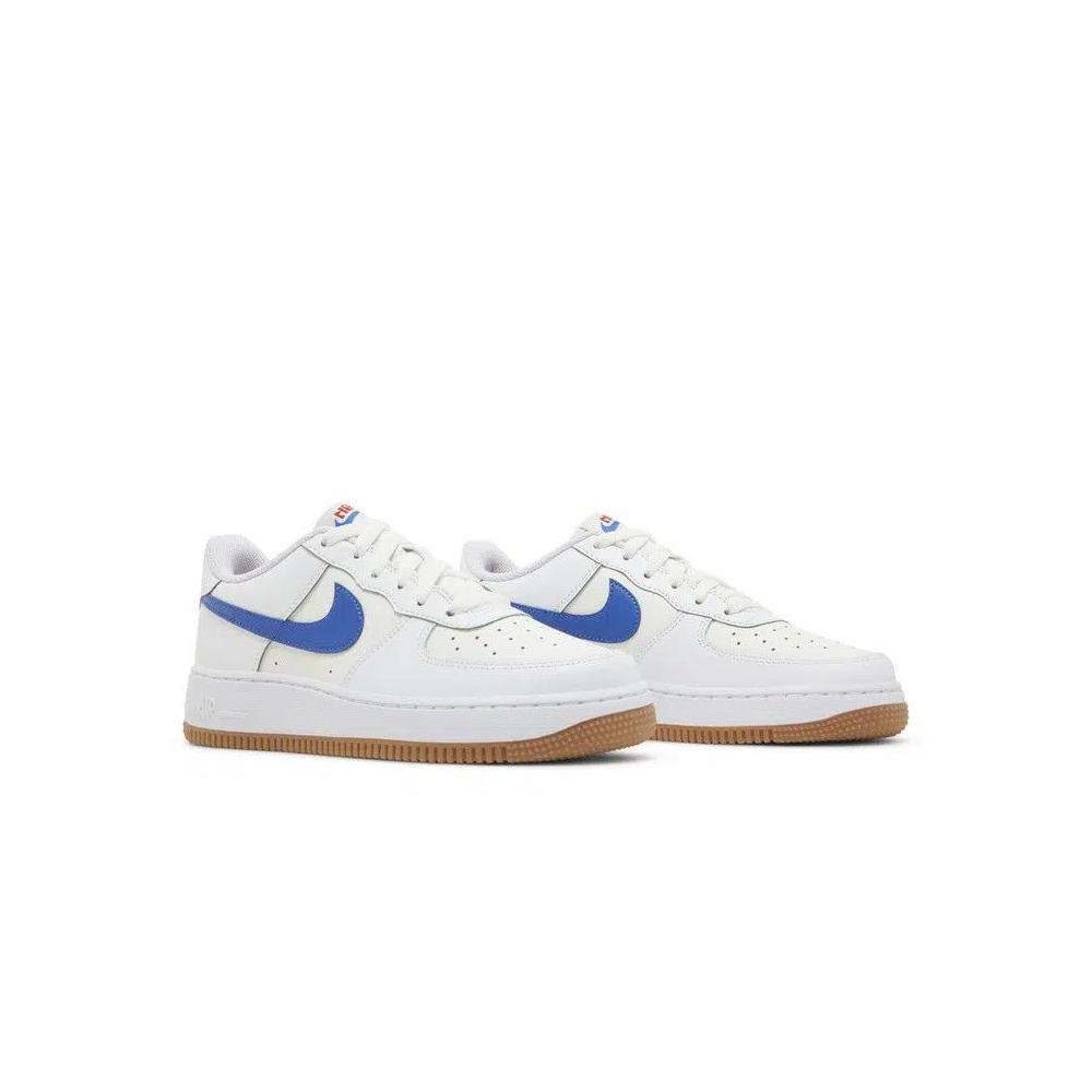 Кроссовки Nike Air Force 1 GS 'White Game Royal Gum' 8