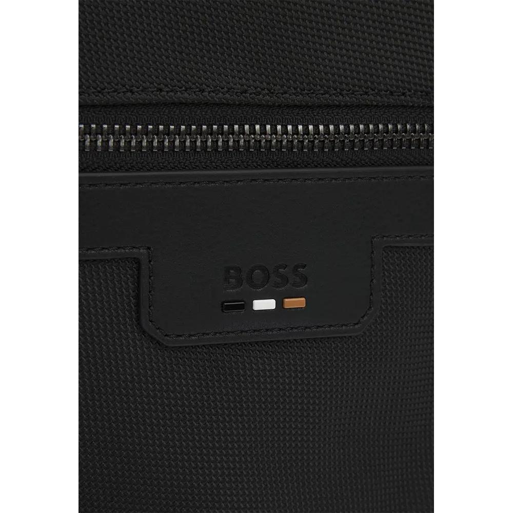 Сумка-мессенджер с фирменным логотипом - BOSS Business 5
