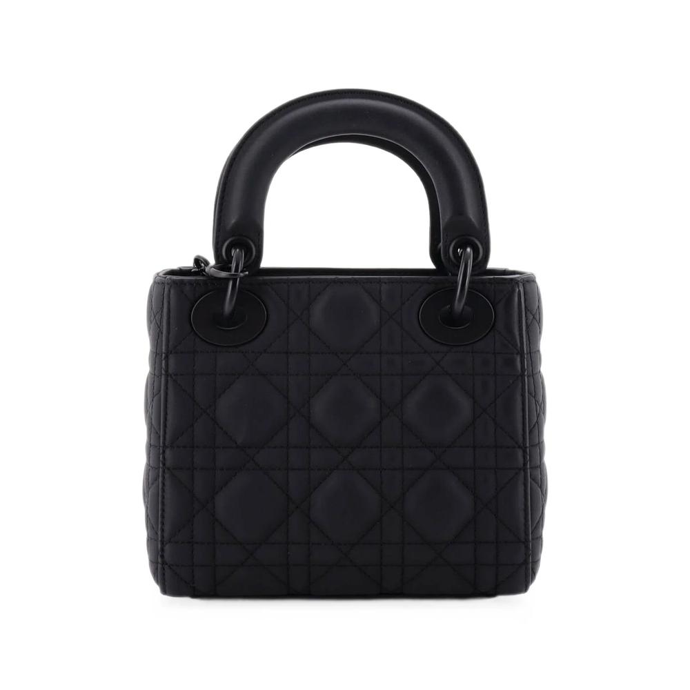 Ultra Matte Lady Dior Chain Bag Cannage Quilt Calfskin Mini shoulder bag 2