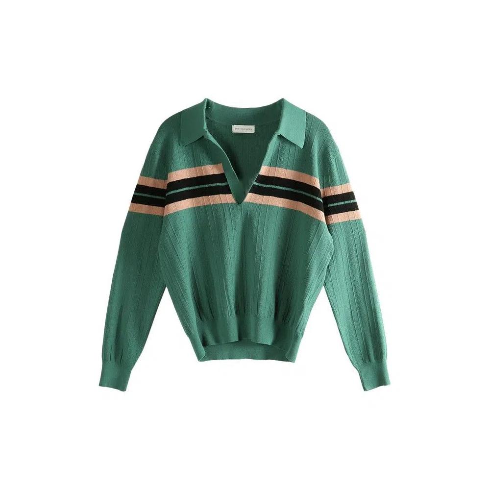 Свитеры Dries Van Noten Maona Sweater 'Pine' 1