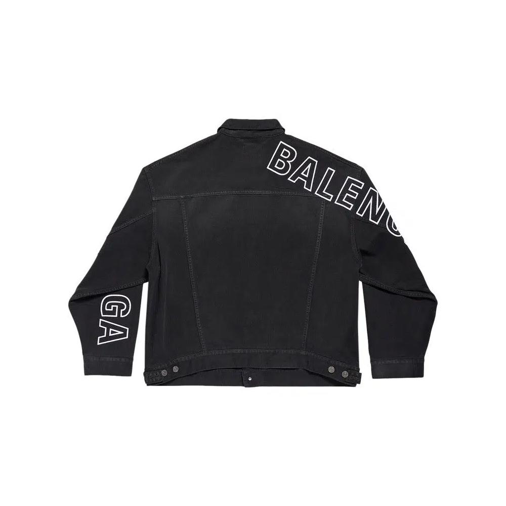 Верхняя одежда Balenciaga Large Fit Jacket 'Sun Bleached Black' 2