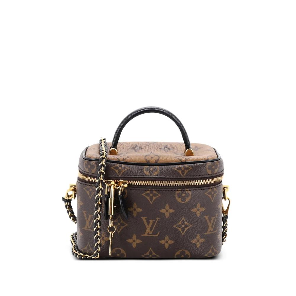 Сумка-сэтчел Vanity Handbag Reverse Monogram Canvas PM 1