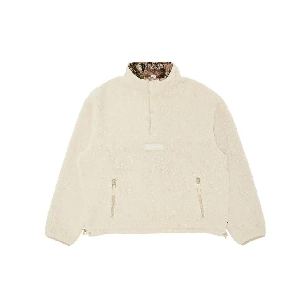 Флисовые куртки Supreme Polartec Shearling двусторонний пуловер 'TrueTimber HTC Fall Camo' 1