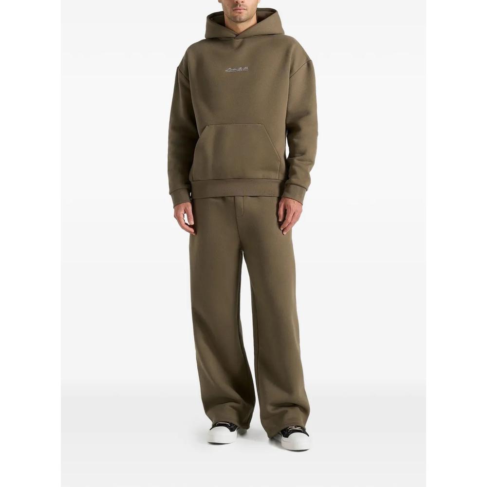 Худи JS001 in olive Signature свободного кроя 2