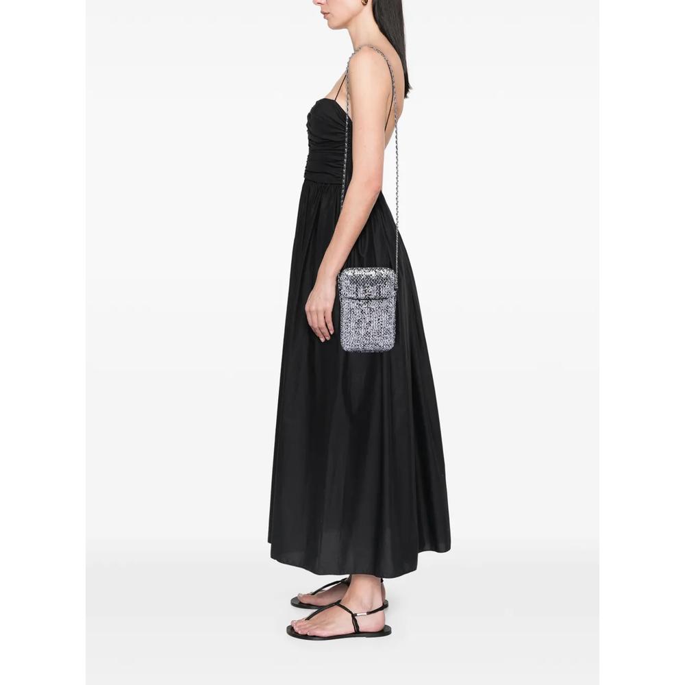 Сумка через плечо CC Tweed and Sequin Chain Around Phone Holder (2019 год) 2