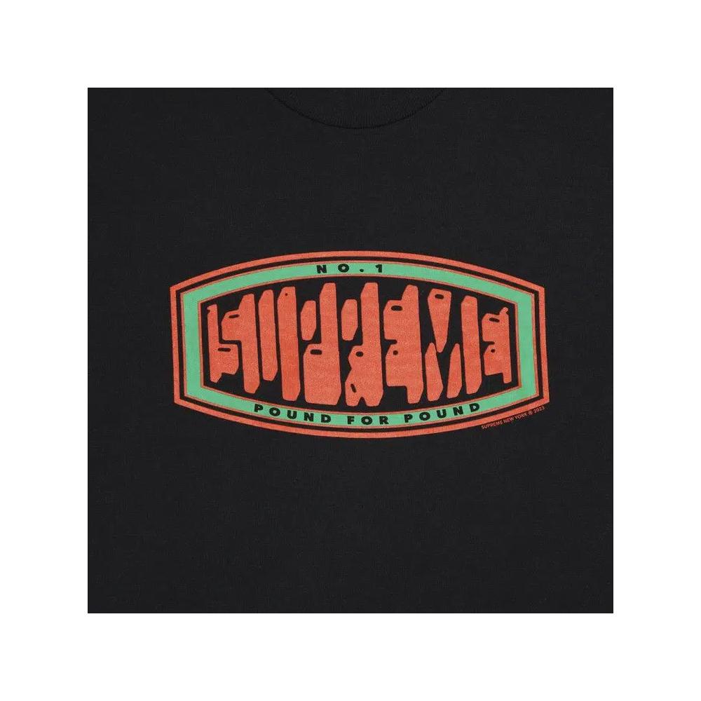 Футболки Supreme Pound Tee 'Black' 2