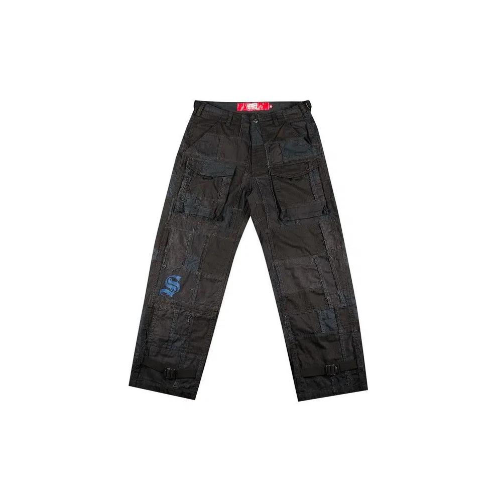 Карго-брюки Supreme x Junya Watanabe x Comme des Garçons MAN Patchwork Cargo 'Черный' 1