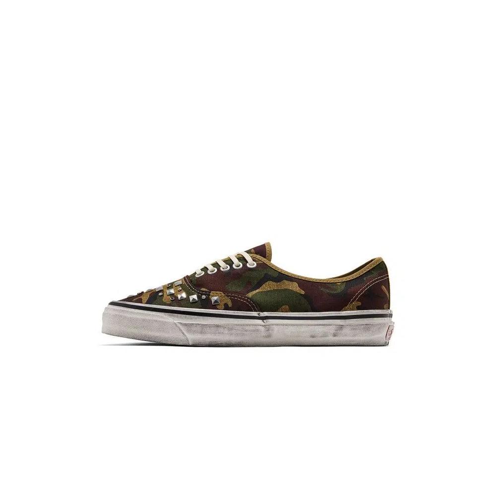 Кроссовки Vans Premium Authentic 'Лесной камуфляж Зеленый' 3