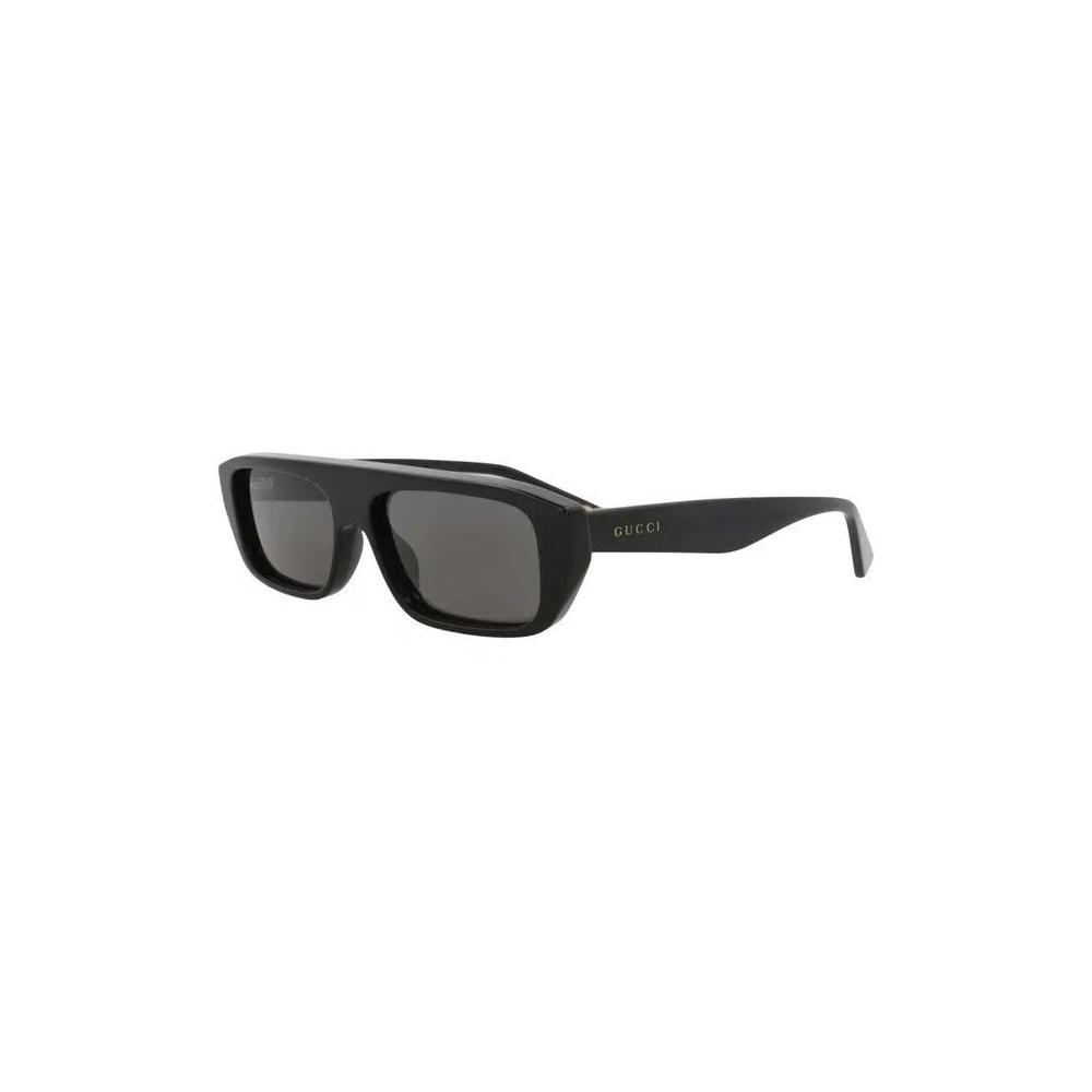 Очки Gucci Square-Frame Recycled Acetate 'Black/Grey' 2