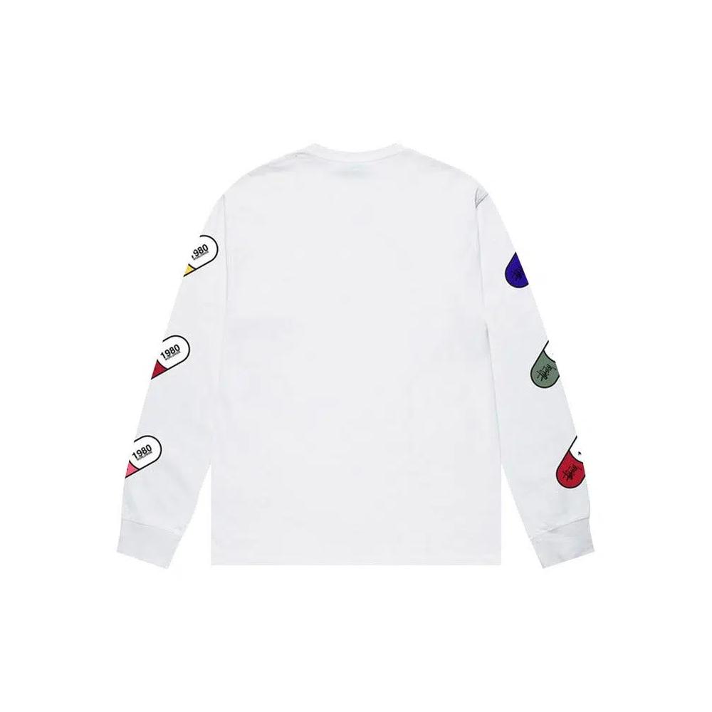 Футболки Stussy Capsule Long-Sleeve Tee 'White' 2