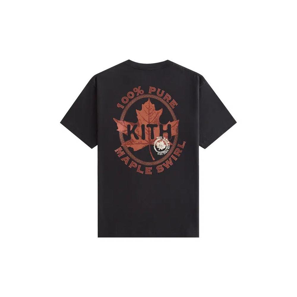 Футболки Kith Treats Pure Maple Tee 'Black' 2