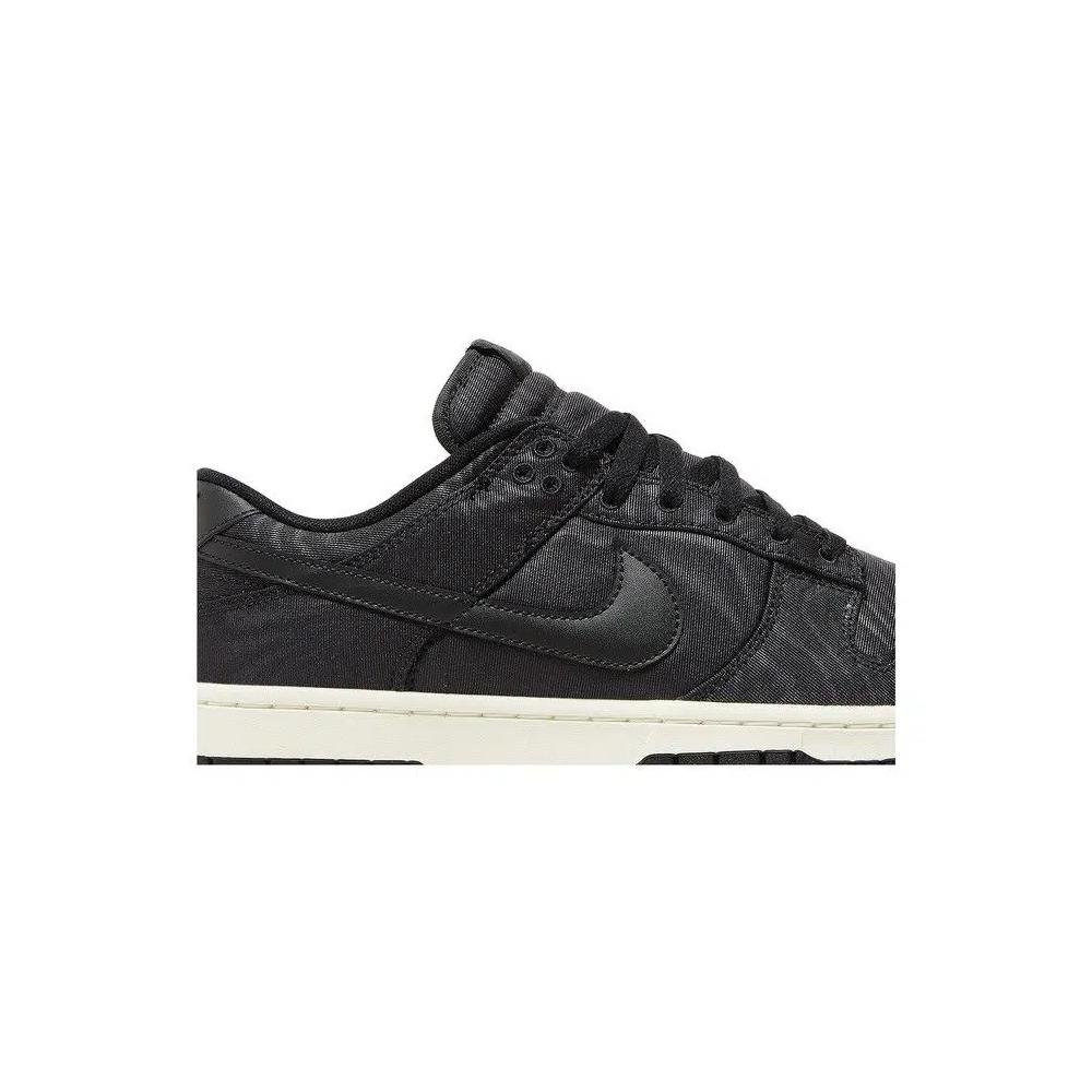 Кроссовки Nike Dunk Low 'Black Canvas' 2