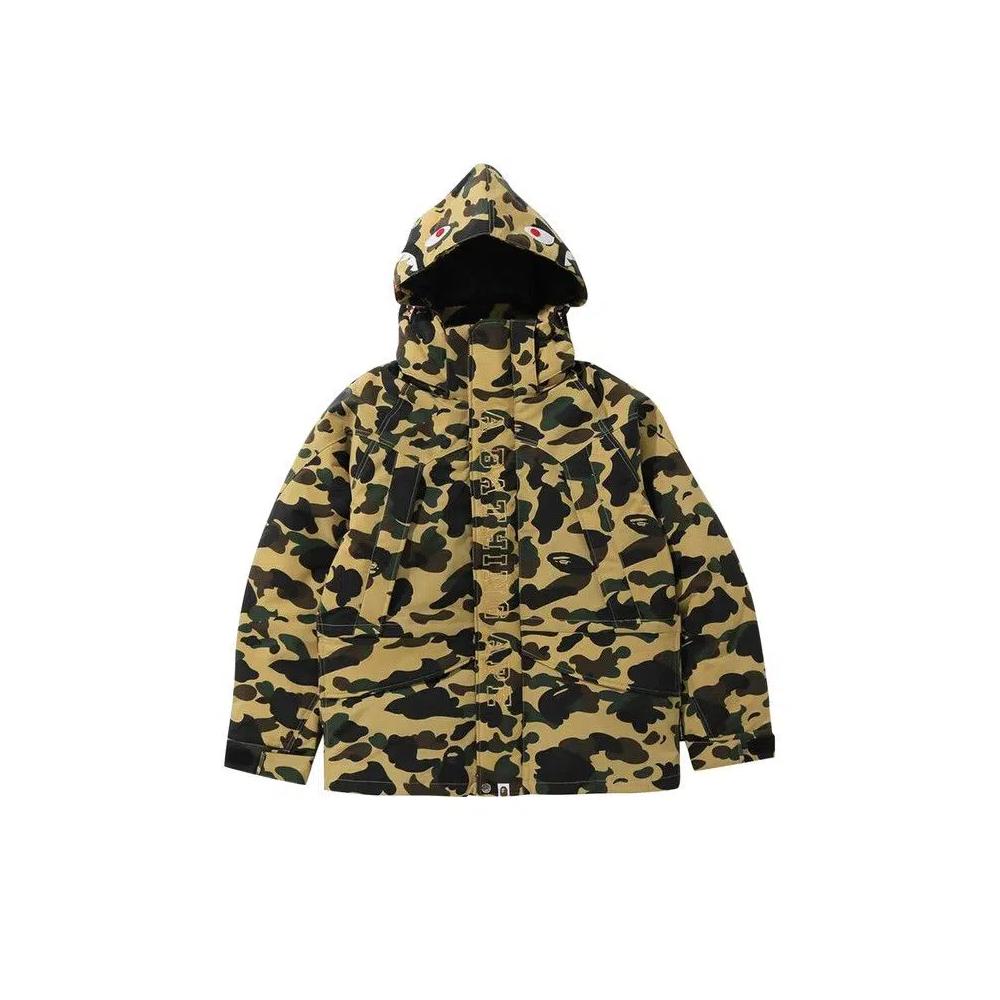 Пуховики BAPE 1st Camo Snowboard Down Jacket 'Yellow' 3