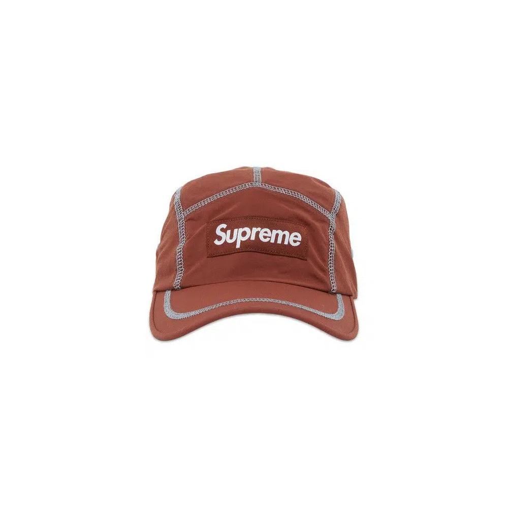 Кепки Supreme Reflective Stitch Camp Cap 'Brown' 1