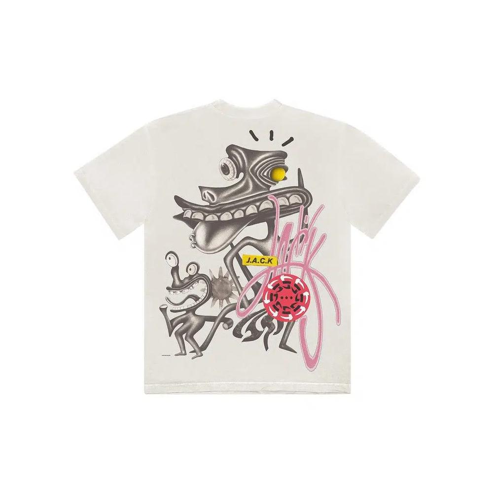 Футболки Cactus Jack by Travis Scott Artifacts Tee 'Off White' 2