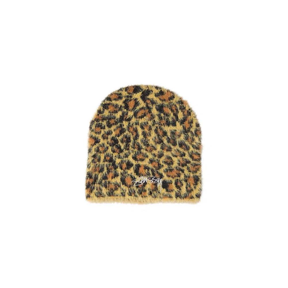 Бини Stussy Leopard Pattern Skullcap 'Brown' 1
