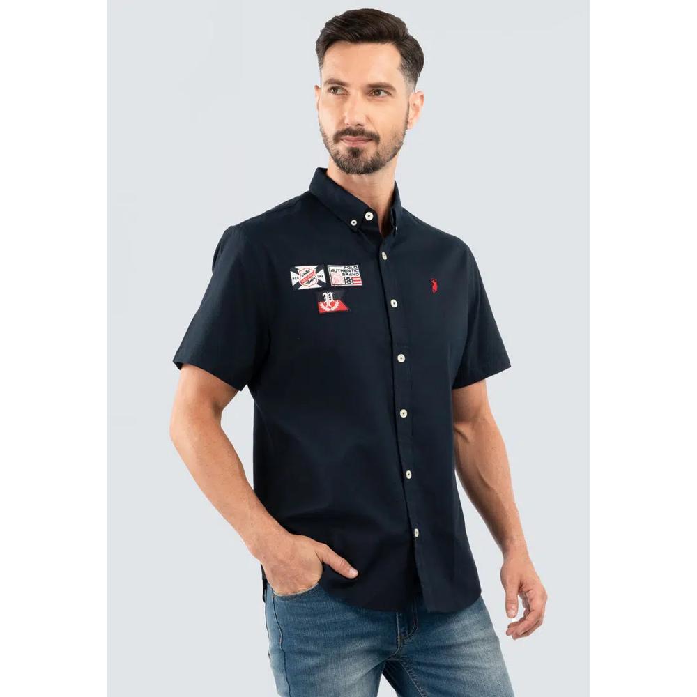 Polo Haus - Мужская рубашка с коротким рукавом MWSSV1116 3