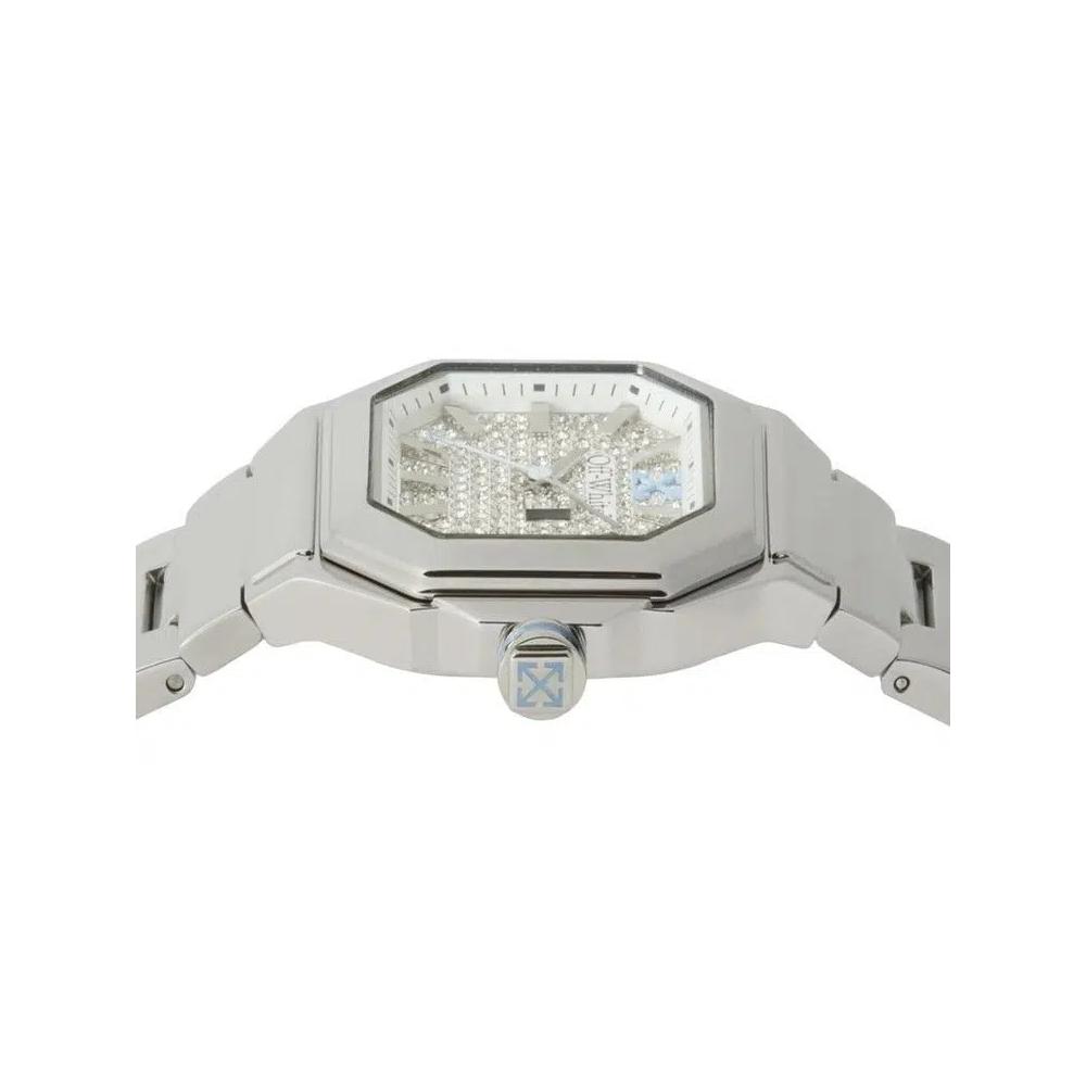 Часы Off-White Shift Crystal Watch 'Нержавеющая Сталь' 3