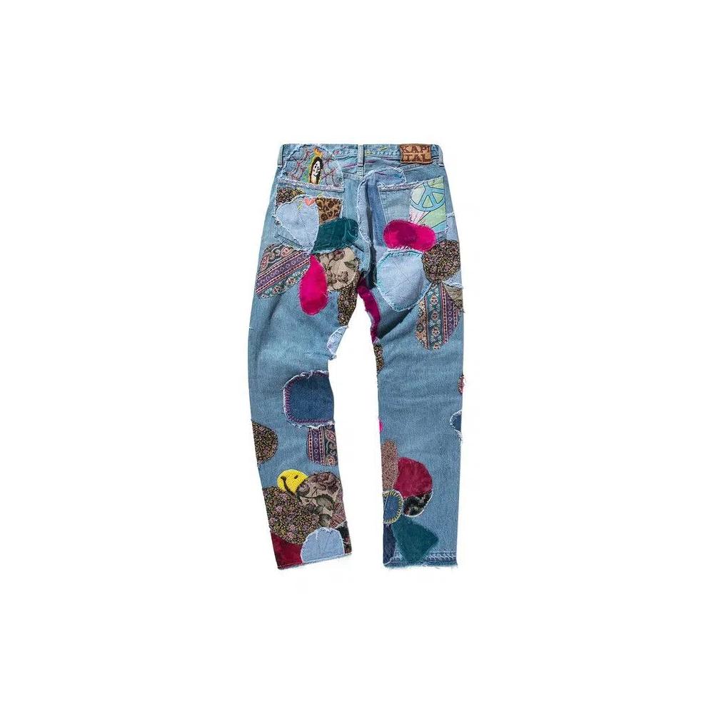 Джинсы Kapital 14oz Denim Crazy El Paso 5P Monkey Cisco (Hippie Insane Remake) 'Indigo Processing' 2