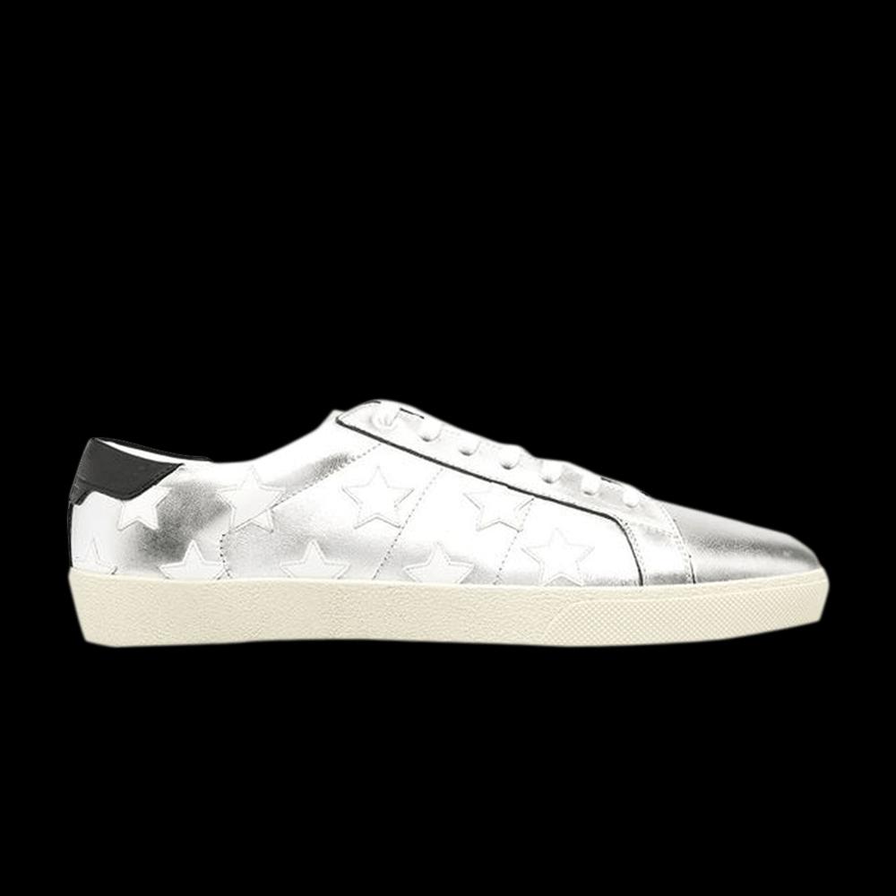 Кроссовки Saint Laurent SL-06 'Stars - Metallic Silver' 1