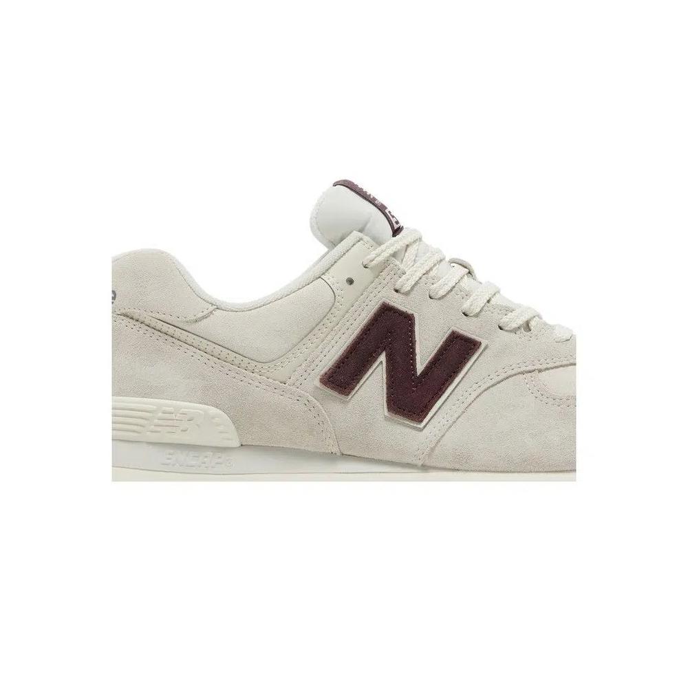 Кроссовки New Balance 574 'Bone White Burgundy' 2