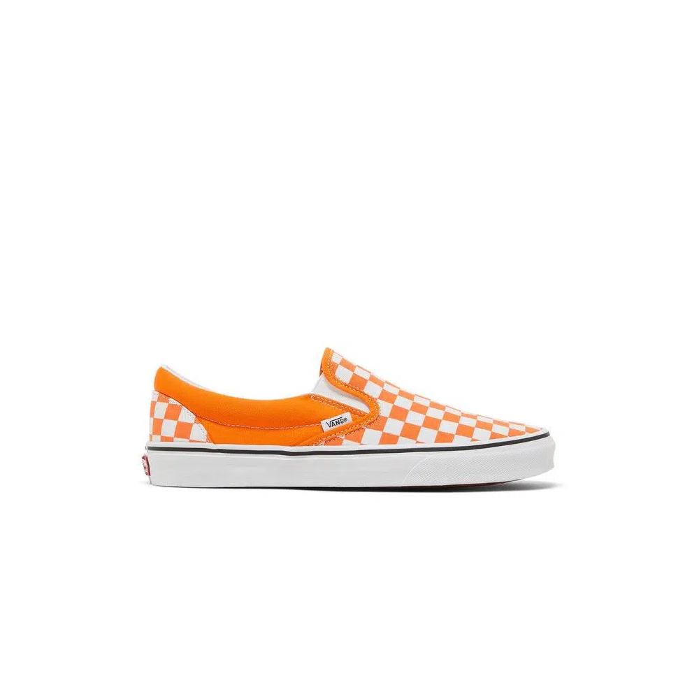 Слипоны Vans Classic Slip-On 'Orange Tiger Checkerboard' 1