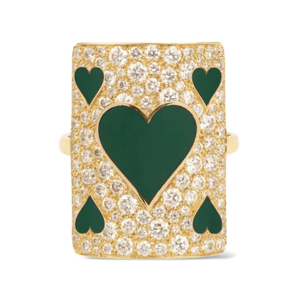Кольцо Lucky Âme с бриллиантами 1