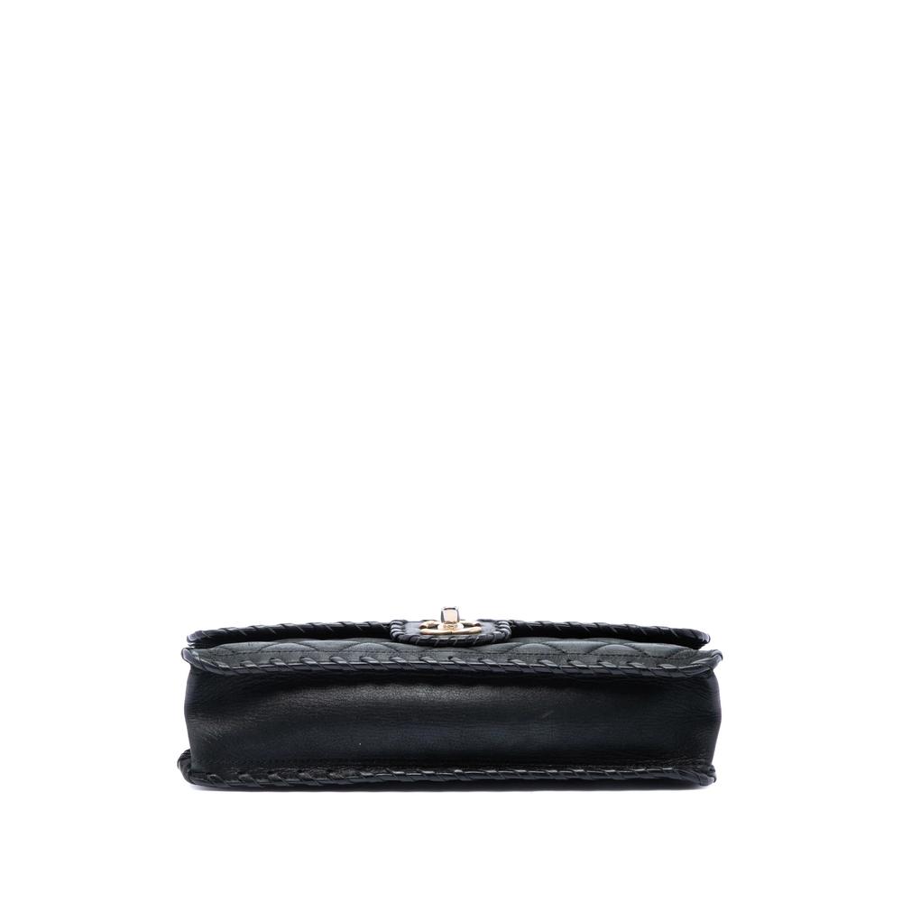 2015-2016 Medium Classic Calfskin Happy Stitch Flap shoulder bag 4