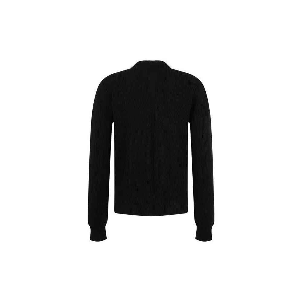 Свитеры Rick Owens Fisherman Round Neck 'Черный' 2