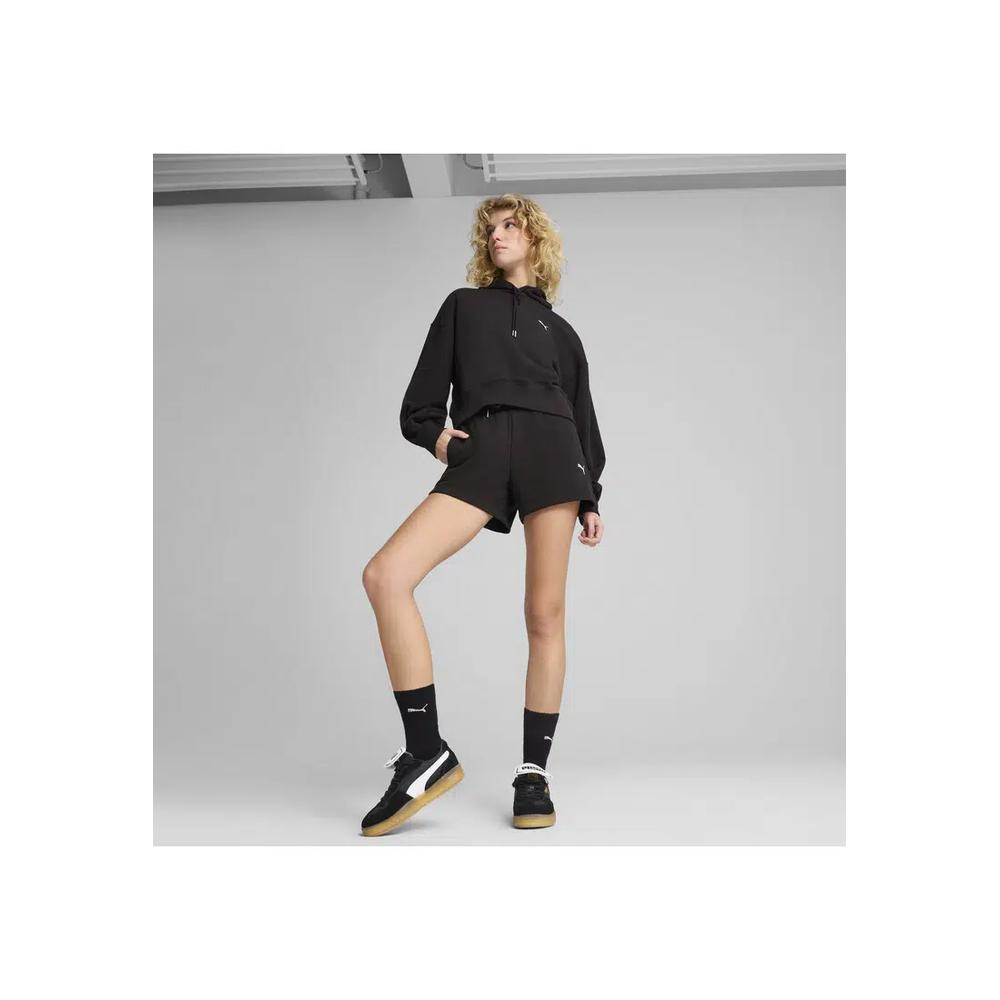 WARDROBE Essentials Женский свободный укороченный худи 5
