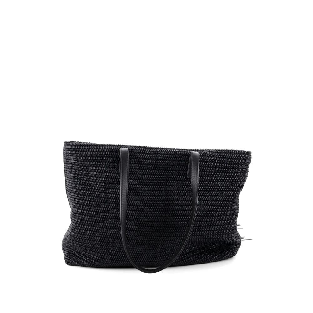 Сумка-тоут Shopper Woven Raffia East West 2