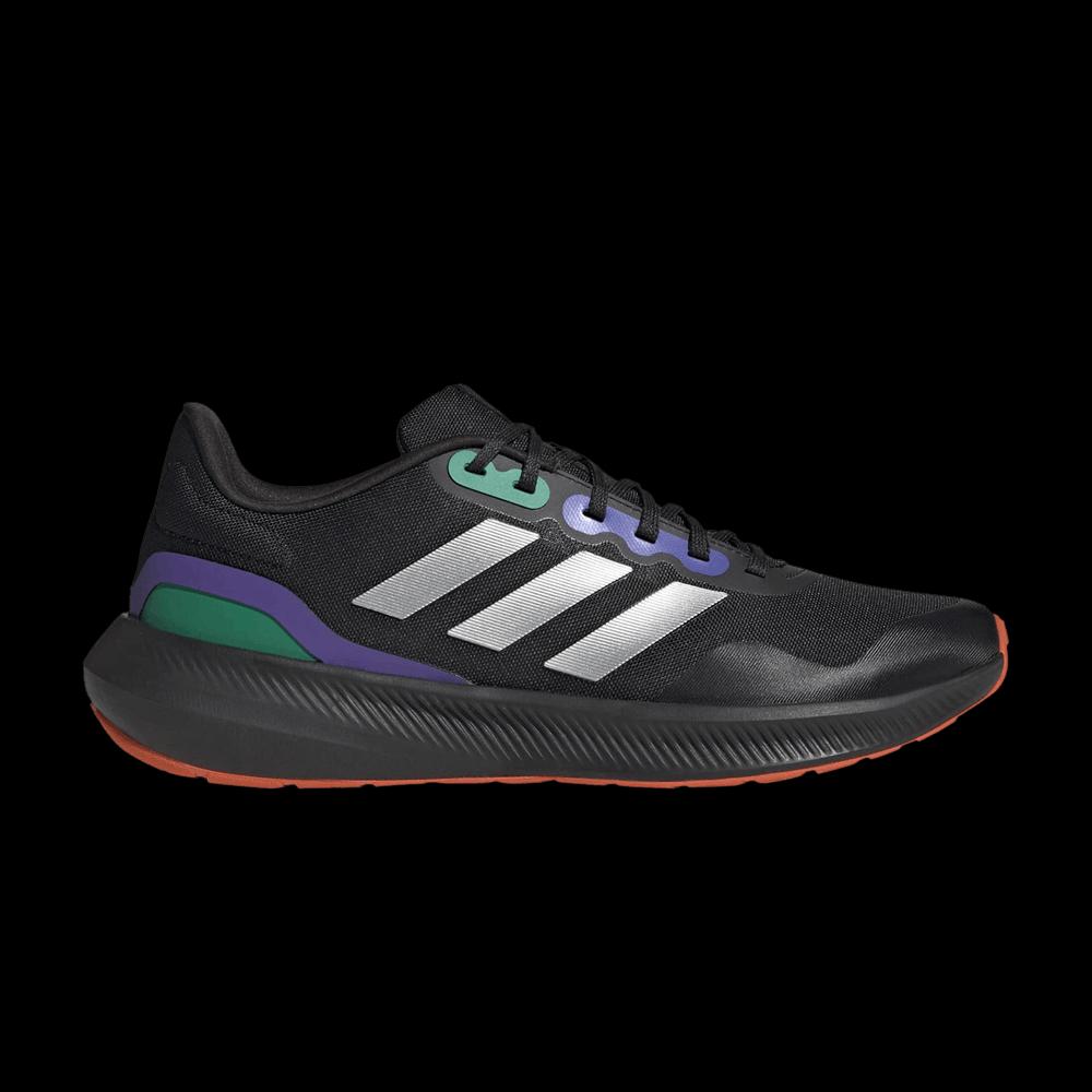 Кроссовки Adidas Runfalcon 3.0 TR 'Black Purple Green' 1